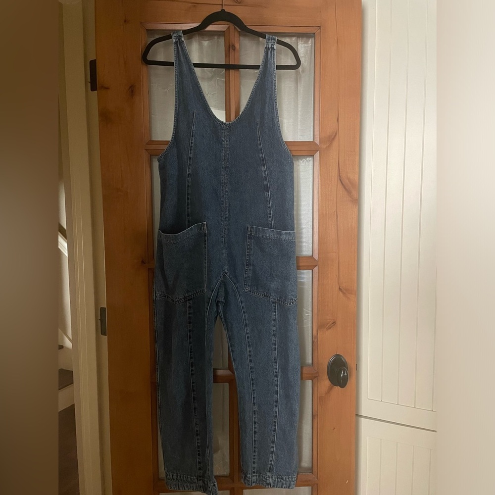 Free People We The Free High Roller Jumpsuit XS